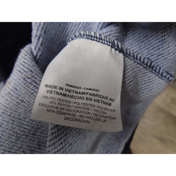 NEARLY NEW NIKE DRI-FIT LADIES TURTLE NECK SWEATSHIRT SIZE LARGE NAVY BLUE - Picture 7 of 8